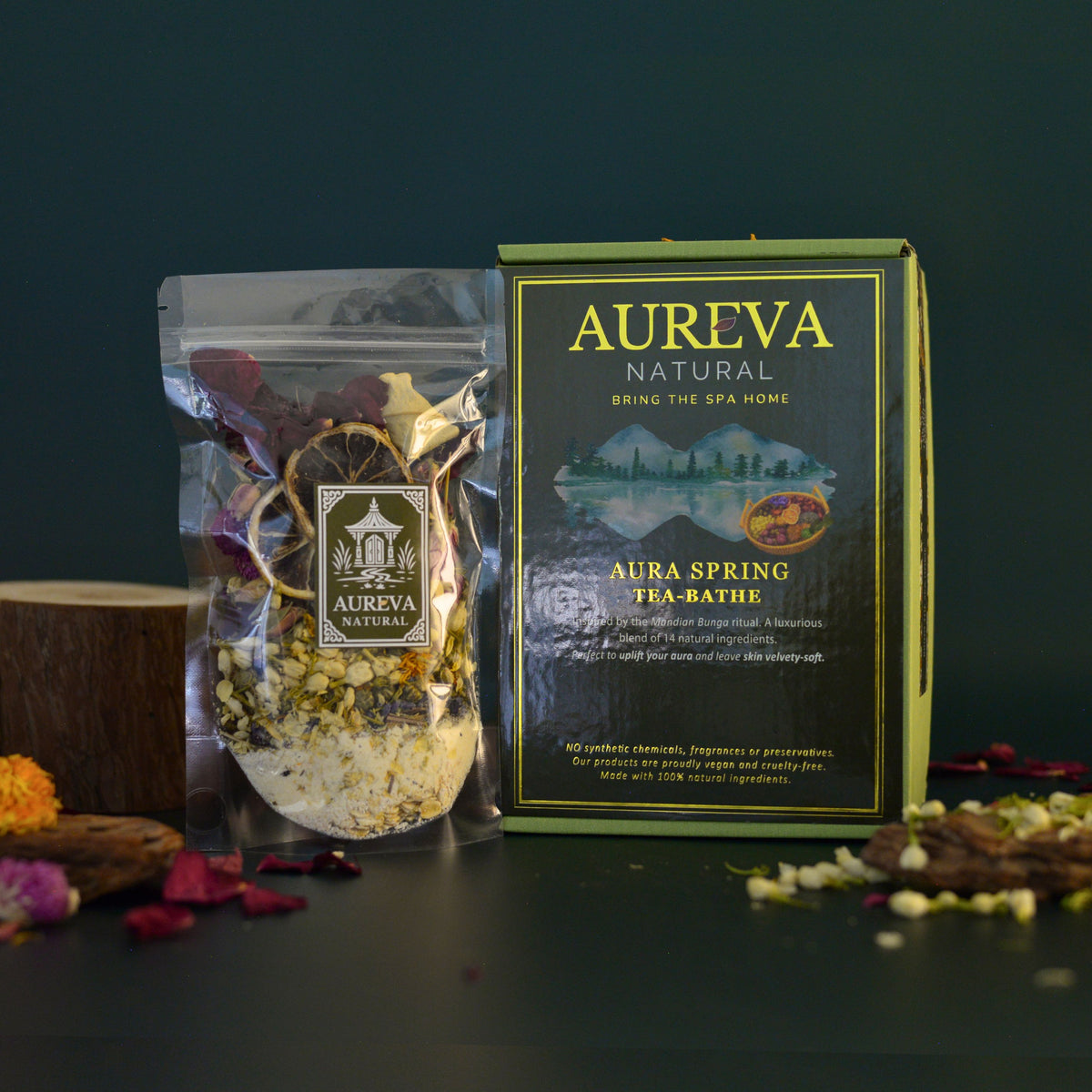 🌸 Aura Springs Tea Bath — Uplift Aura & More Gradient Skin