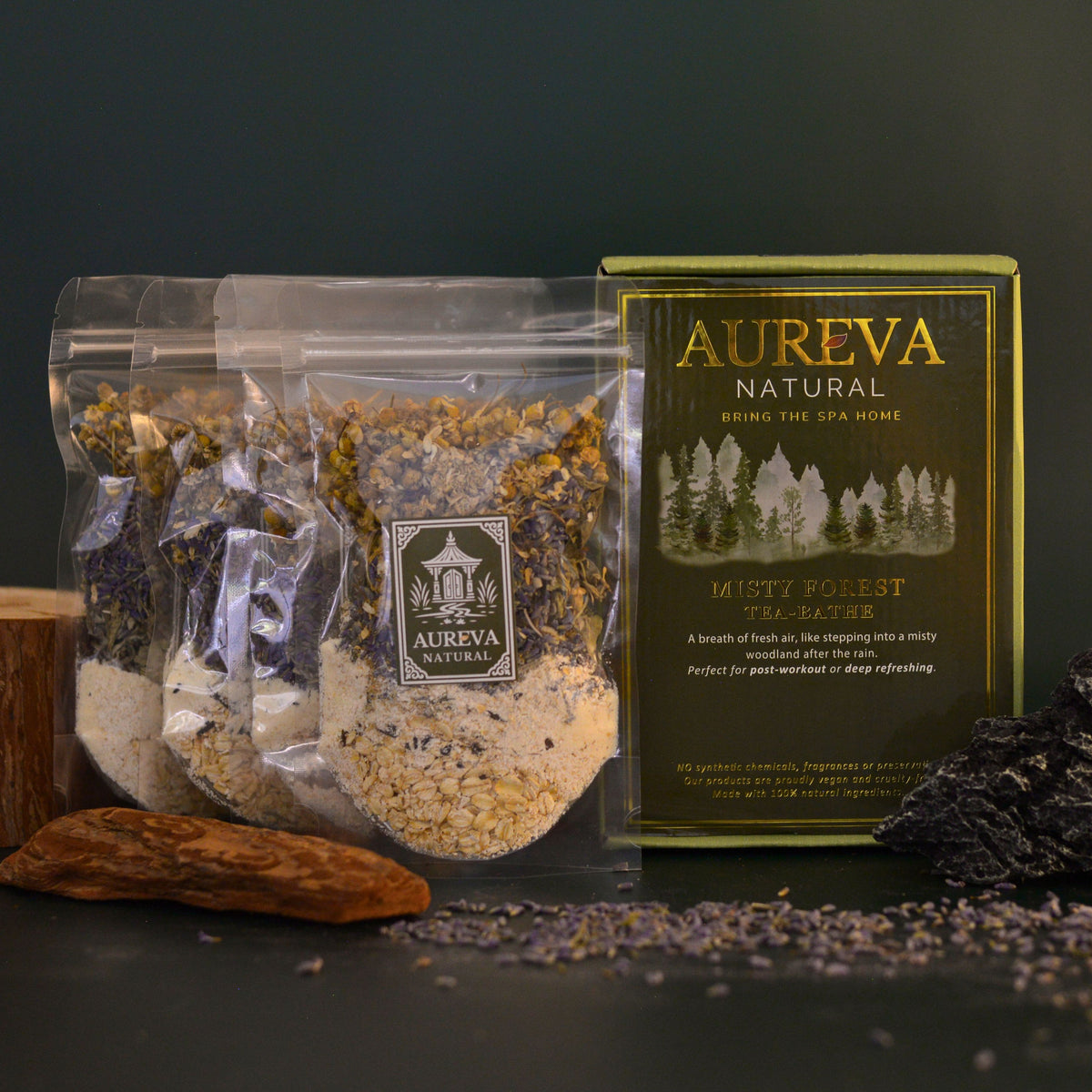 🌿Misty Forest Tea Bath — Post-Workout & Deep Refreshing.
