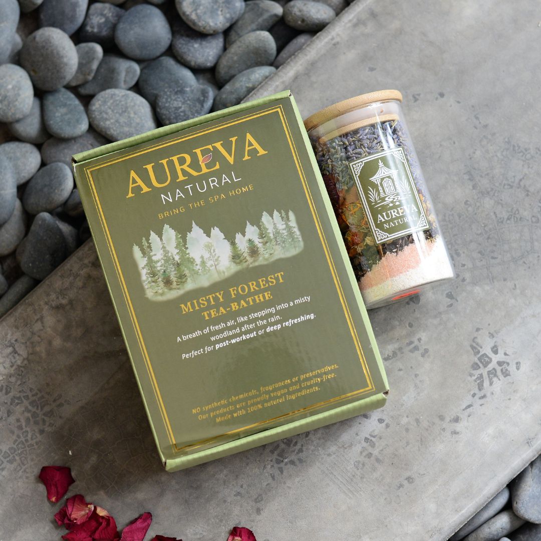 🌿Misty Forest Tea Bath — Post-Workout & Deep Refreshing.
