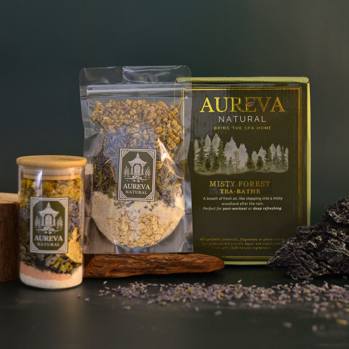 🌿Misty Forest Tea Bath — Post-Workout & Deep Refreshing.
