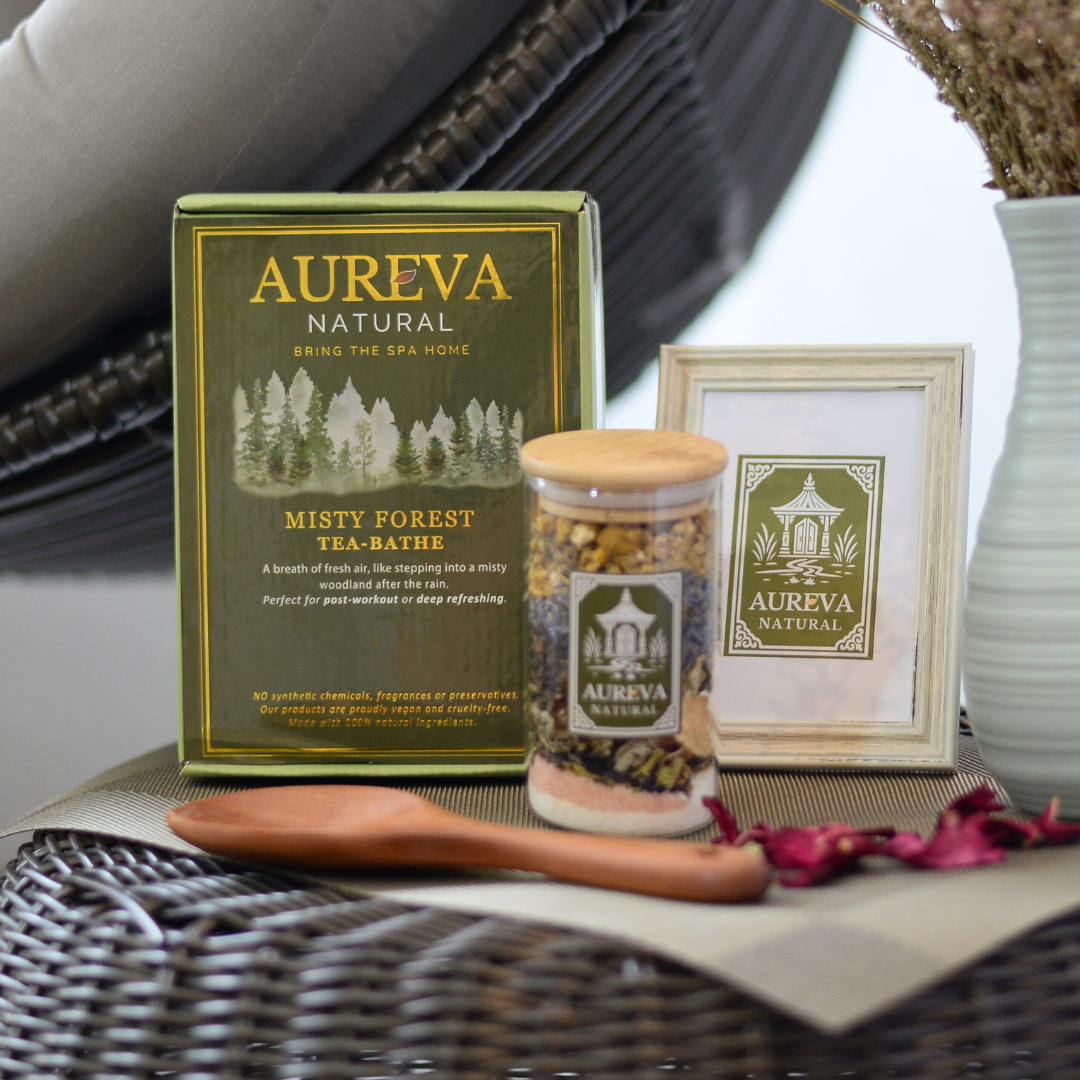 🌿Misty Forest Tea Bath — Post-Workout & Deep Refreshing.